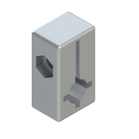 Support détecteur profilé aluminium – D8