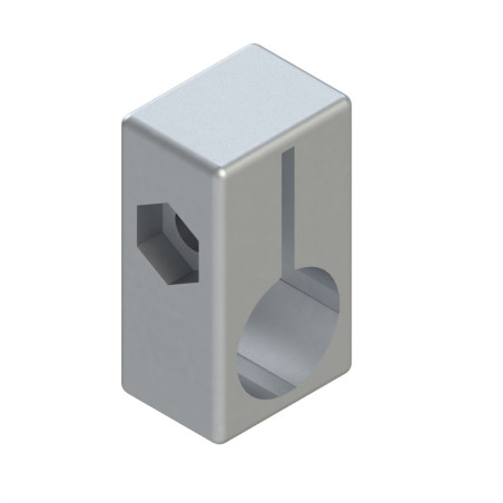 Support détecteur profilé aluminium – D12