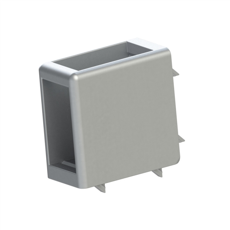 Raccord fixation d'angle profilé aluminium - 8 mm - 32x18 mm
