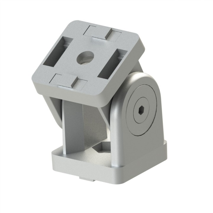 Articulation profilé aluminium – Rainure 8 mm – Section 40x40 mm - Elcom shop