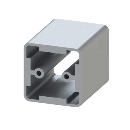 Profilé aluminium télescopique - Rainure 8 mm - 40x40 mm