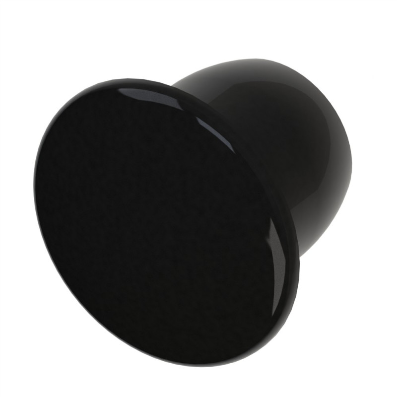 Bouchon profilé aluminium – D10x15x9 - Noir - Elcom shop