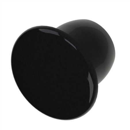 Bouchon profilé aluminium – D10x15x9 - Noir - Elcom shop