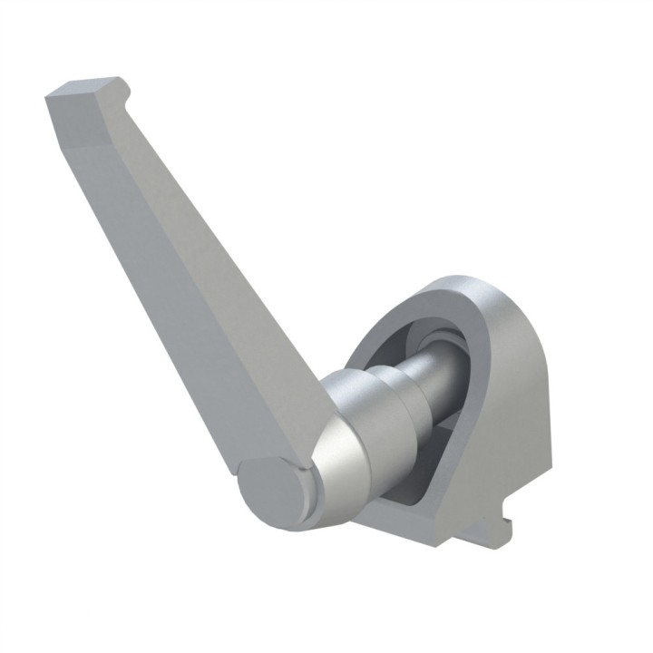 Equerre de bridage profilé aluminium (Boîte de 10 unités) – Rainure 6 mm - A poignée