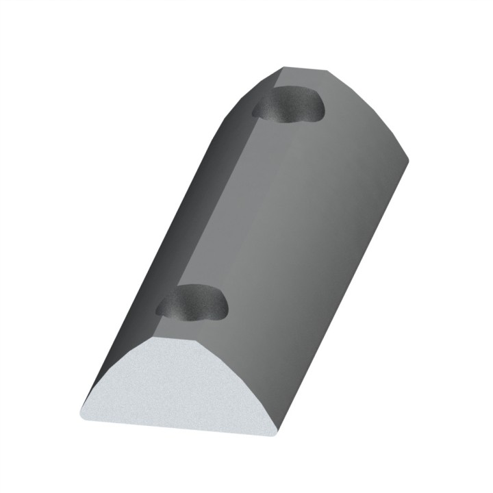 Ecrou double profilé 8 ST - Taraudage M6-36 - rainure 8 mm - elcom shop