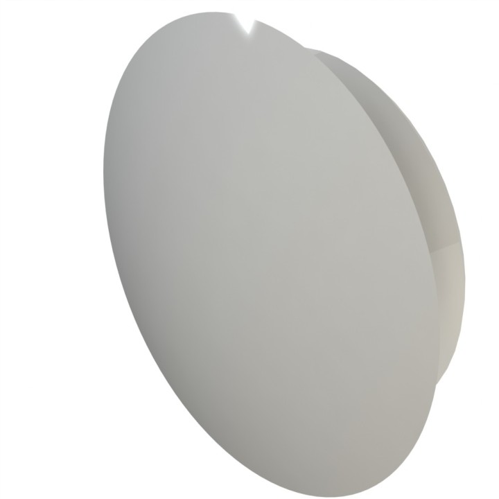 Bouchon profilé aluminium – D15x20x6 - Gris - Elcom shop