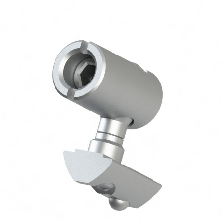 Fixation à onglet profilé aluminium – Rainure 8 mm - Elcom shop