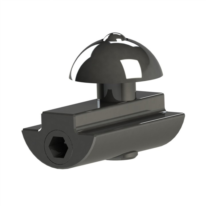 Fixation centrale directe profilé aluminium – 8 40 - Elcom shop