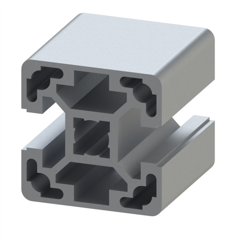 Profilé aluminium – Rainure 10 mm – 40x40 mm - 2N180 – Léger