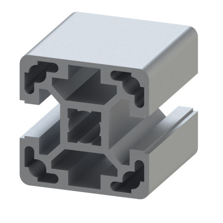 Profilé aluminium – Rainure 10 mm – 40x40 mm - 2N180 – Léger