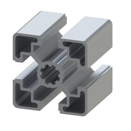 Profilé aluminium – Rainure 10 mm – 45x45 mm – Léger
