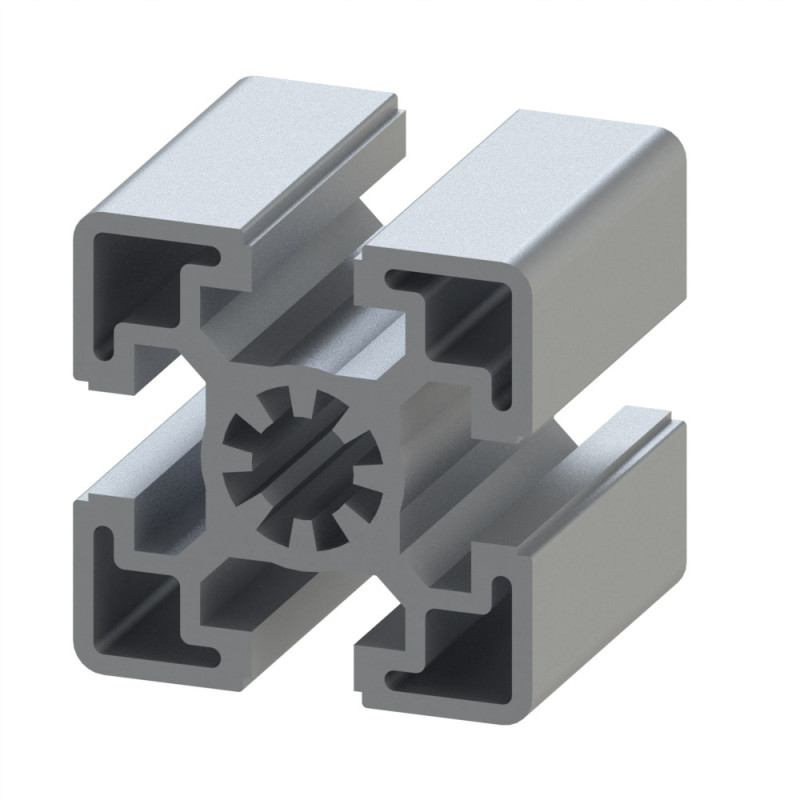Profilé aluminium – Rainure 10 mm – 45x45 mm – Lourd