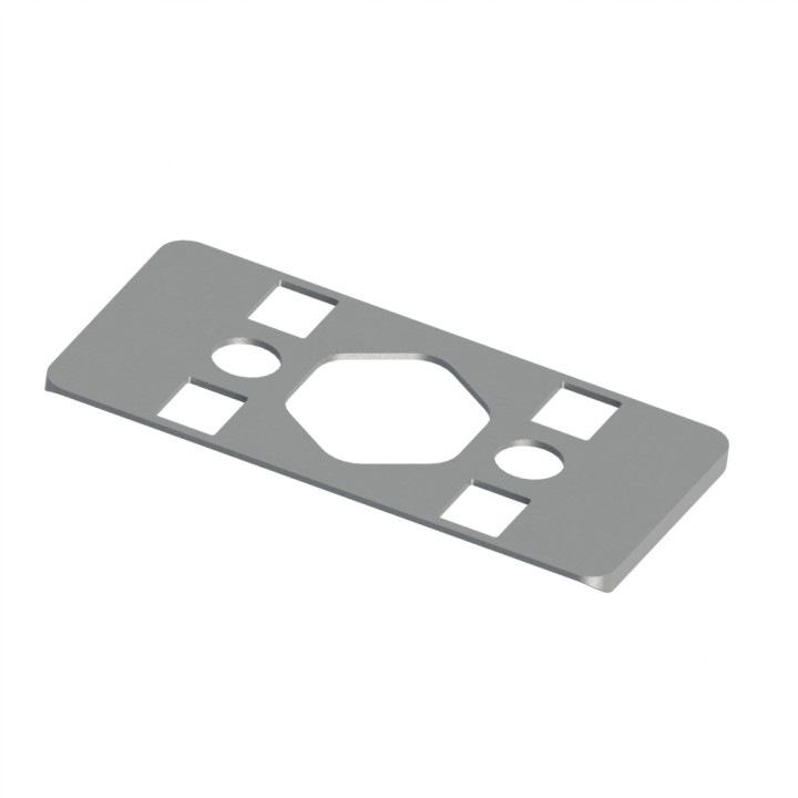 Joint de rayon 8 profilé aluminium –  80x40 mm - R40 - Elcom shop