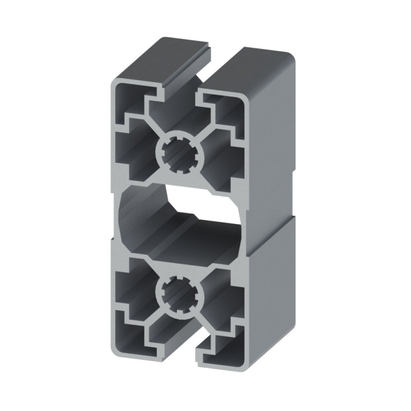 Profilé aluminium – Rainure 10 mm – 90x45 mm - 4N180 – Léger