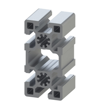 Profilé aluminium – Rainure 10 mm – 90x45 mm – Lourd
