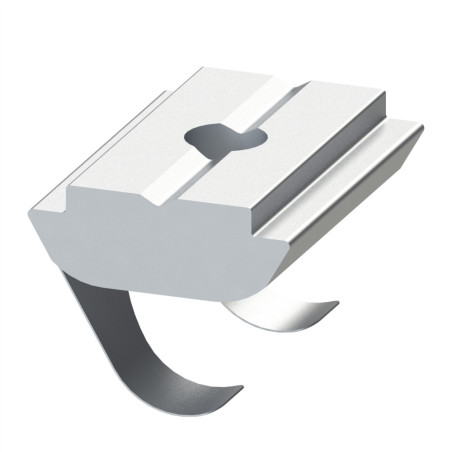 Ecrou rainuré profilé – Taraudage M5 – Rainure 10 mm - Languette