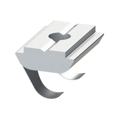 Ecrou rainuré profilé – Taraudage M6 – Rainure 10 mm - Languette