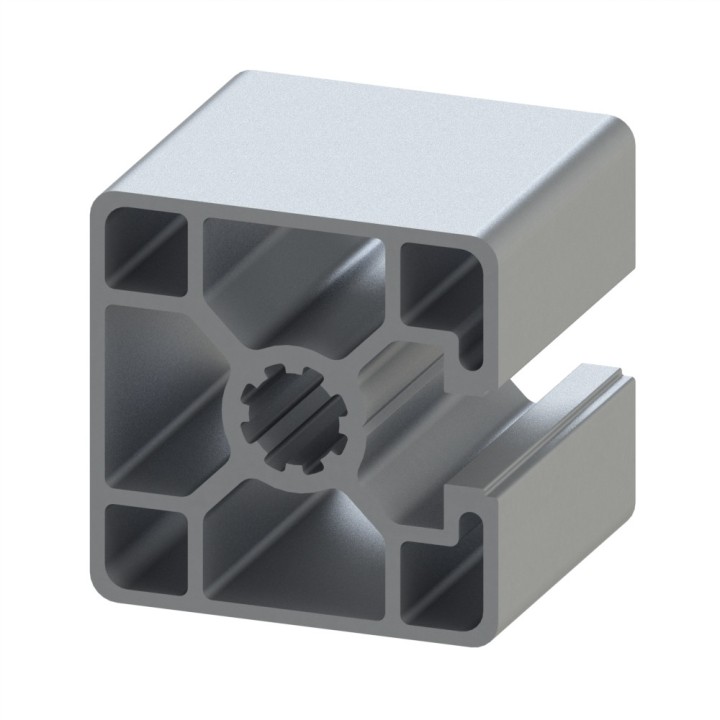 Profilé aluminium – Rainure 10 mm – 45x45 mm - 3N - Léger