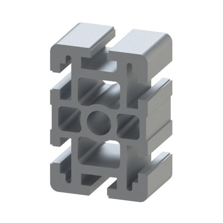Profilé aluminium – Rainure 10 mm – 90x60 mm