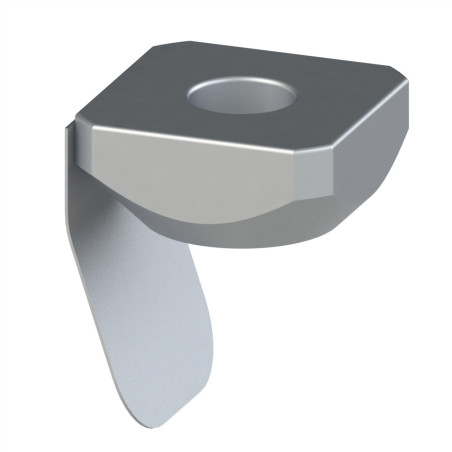 Ecrou carré profilé – Taraudage M6 – 8 45 - Languette