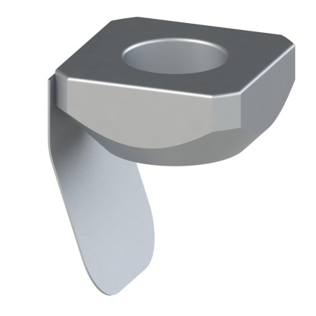 Ecrou carré profilé – Taraudage M8 – 8 45 - Languette