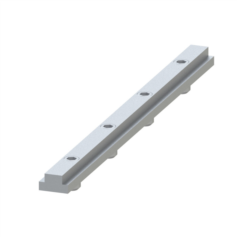 Barrette de liaison profilé aluminium – Rainure 8 mm – 180 mm