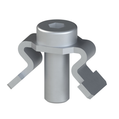 Fixation standard profilé aluminium – Rainure 8 mm - 8 45