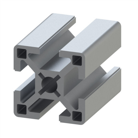 Profilé aluminium – Rainure 8 mm – 30x30 mm - Léger