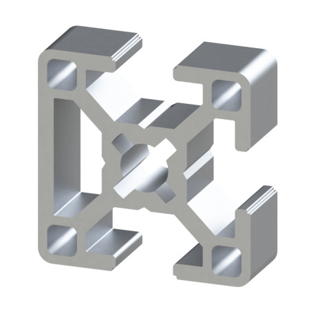 Profilé aluminium – Rainure 8 mm – 30x30 mm - 1N - Léger