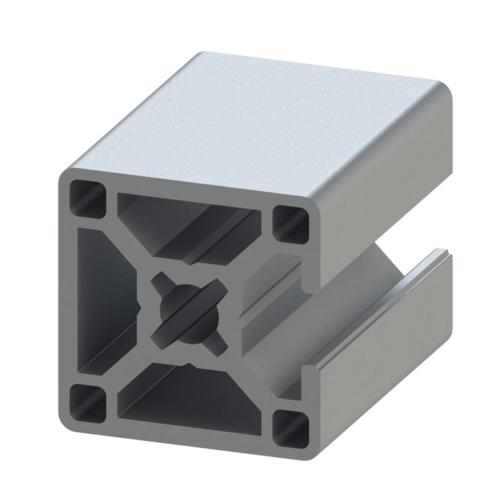 Profilé aluminium – Rainure 8 mm – 30x30 mm - 3N - Léger