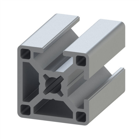 Profilé aluminium (Barre de 6 m) – Rainure 8 mm – 30x30 mm - 2N90 - Léger