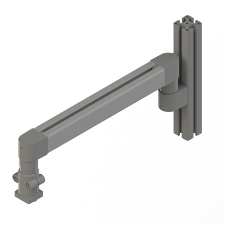 Bras articulÃ© - Support horizontal - 8mm - 40x370 mm