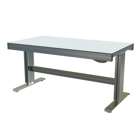 Poste de travail - 1500x800 mm - Electrique - 2 colonnes
