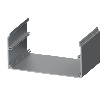 Goulotte profilé aluminium - U - 160x80 mm - SE