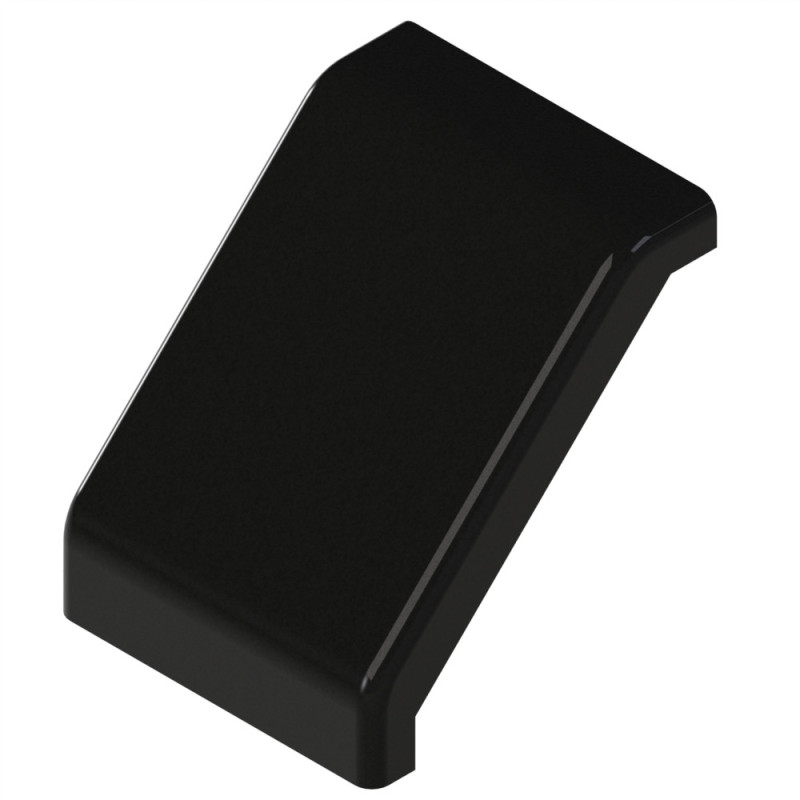 Cache équerre profilé aluminium – Rainure 10 mm – Section 40x40x40 mm - Al