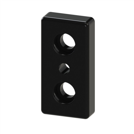 Plaque de base profilé aluminium - 10 mm – Section 90x45 mm - M12