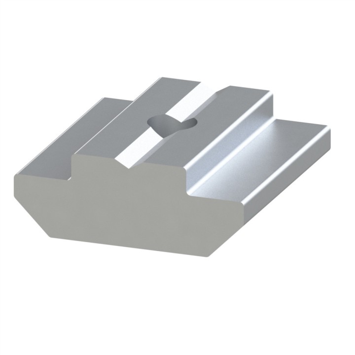 Ecrou coulisseau profilé rainuré 8 – Taraudage M4 - Rainure 8 mm - Lourd