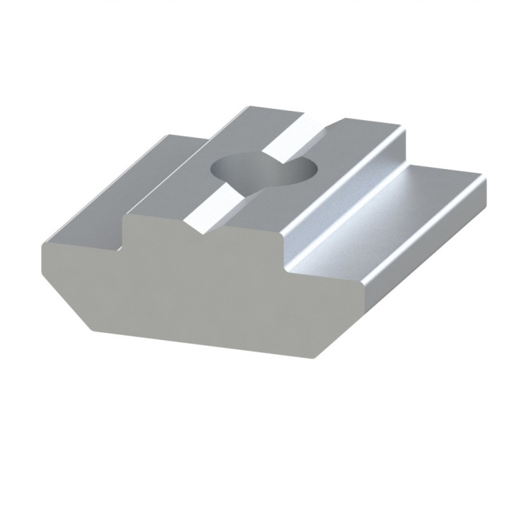 Ecrou coulisseau profilé rainuré 8 – Taraudage M6 - Rainure 8 mm - Lourd
