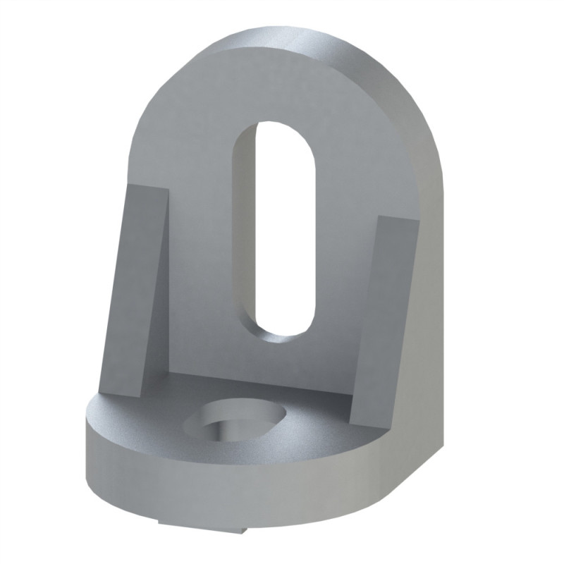 Equerre orientable profilé aluminium - Rainure 8 mm - 30 mm
