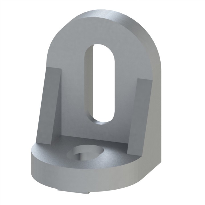 Equerre orientable profilé aluminium - Rainure 8 mm - 30 mm