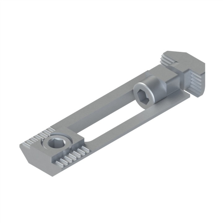 Fixation rapide profilé aluminium – 10 45 – 0-90°