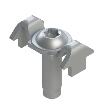 Fixation standard profilé aluminium – Rainure 8 mm - 8 30 - Auto-Taraudeuse