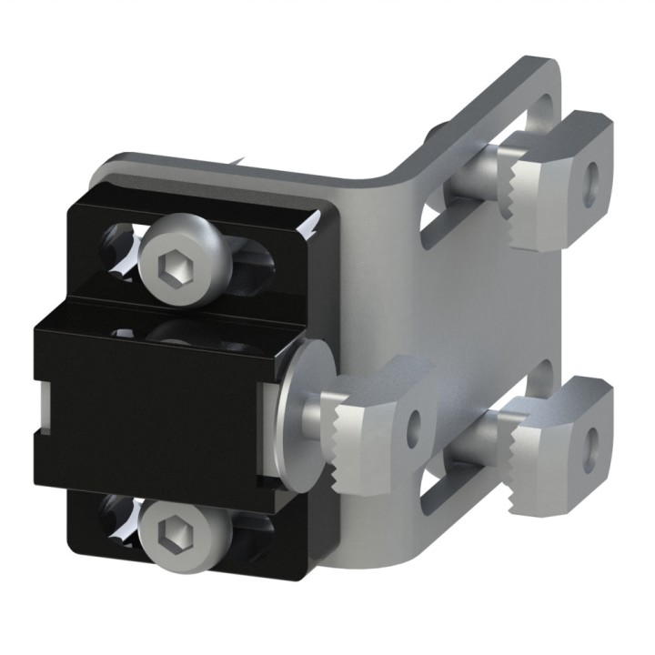 Kit aimant profilé aluminium – Rainure 8 mm - PA - 10 40