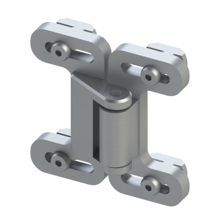 Kit loquet à bille profilé aluminium – PA - 40 - 10 40