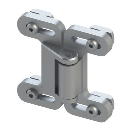 Kit loquet à bille profilé aluminium – PA - 40 - 10 45