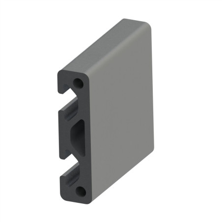 Profilé aluminium (Coupe max 3 m) – Rainure 5 mm – Section 40x10 mm - Elcom shop