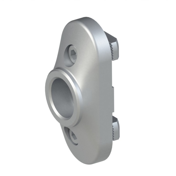Raccord pneumatique profilé aluminium – 10 mm – 90x45 mm - 1/2"