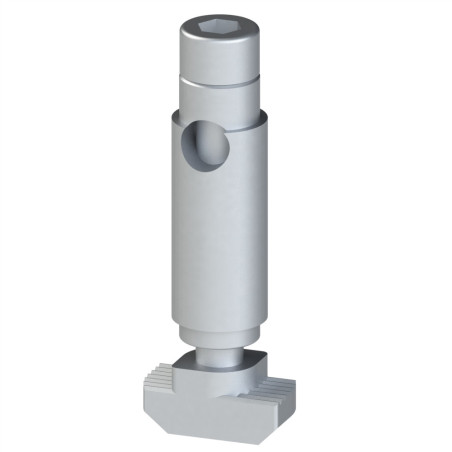 Fixation automatique profilé aluminium (Boîte de 100 unités) – Rainure 10 mm - 10 45 - Lourd