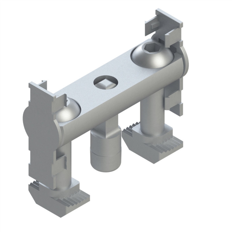 Jonction à boulons profilé aluminium (Boîte de 10 unités) - 10 60