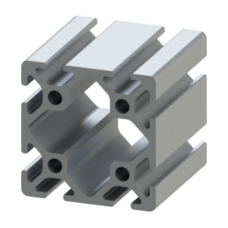 Profilé aluminium (Coupe max 6 m) – Rainure 5 mm – Section 40x40 mm - Elcom shop